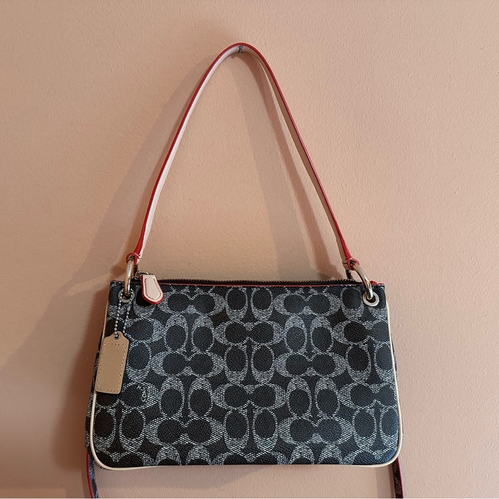 Coach Brown Logo Crossbody Bag